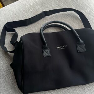 Jimmy Choo Black Duffel Bag for Men